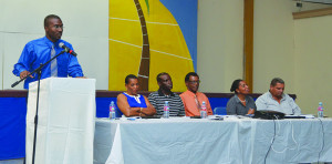 Dr Hobson, Ms Maglan Richardson, Victor Brooks, Alkin Rogers, Jacqueline Bryan-Niles, Timothy Hodge