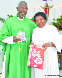 Presentation to Bishop Brooks 