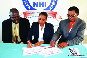 Signing of Declaration of Commitment to NHI