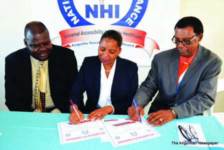 NATIONAL HEALTH INSURANCE LAUNCHED IN ANGUILLA