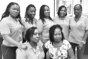 Anguilla Nursing Delegates and President of the Caribbean Nurses Organization