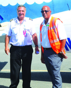 Capt. Moe Adili and Mr. Raymond Reid