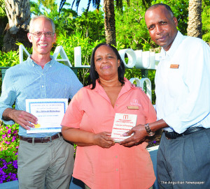 Mrs. Deborah Richardson  (with Mr. John Vasatka and Mr. Russel Reid)