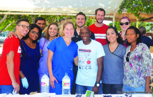 St James Medical students, members of ACAN and others