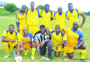 Football match: Members of the Anguilla Doc's Club