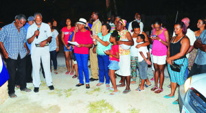 The Ceremony conducted by Ms Marie Horsford and Pastor Kennedy Vanterpool