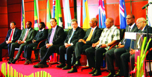 OECS HEADS INCLUDING MARTINIQUE