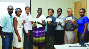 Principals grateful for cheques