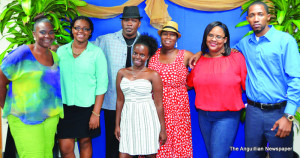 Student Council members with Guest Speaker, Trixton Lamey (far right)