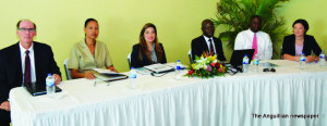 Mr. Gerry Hallischuck, Mrs. Tina Bryan-Bannister, Ms. Ana Folgar, Mr. Jefferson Clarke, Mr. Perin Bradley and Governor Scott