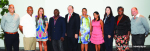 Representatives from Anguilla, Pavia Hospital and host hotel, Best Western Plus Condado Palm  Inn & Suites