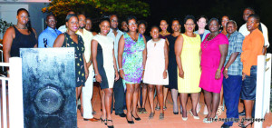 Governor Scott and Deputy Governor Stanley Reid with awardees and nominees