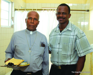 Rev. Menes Hodge and Pastor Philip Gumbs