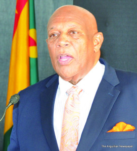 Chief Minister Victor Banks