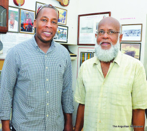 Grenada's PM Mr. Antoine and Mr. Petty 