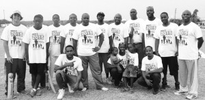 Hon. Curtis Richardson and Hon. Cardigan Connor with celebrated men