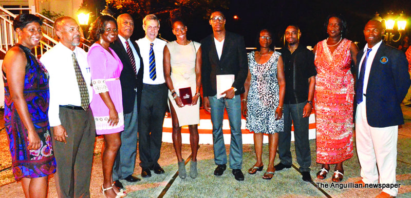 ATHLETES SHARA PROCTOR AND ZHARNEL HUGHES CELEBRATED AT GOVERNMENT HOUSE