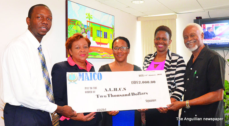 MAICO gives to Albena Lake HodgeComprehensive School