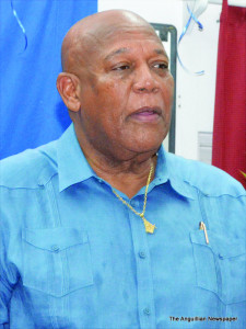 Chief Minister Victor Banks