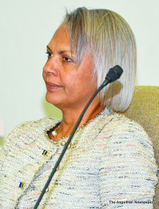 Opposition Leader Ms. Pam Webster