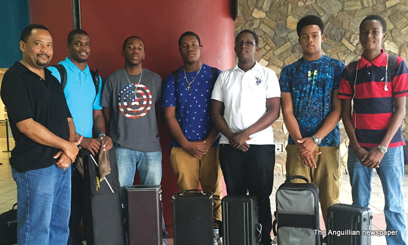 Anguilla’s Young Musicians Participate in U.S.V.I.  Summer Music Band Camp