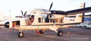 The Twin Otter plane used for the survey (2)