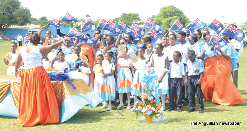 MAMMOTH CROWD WITNESSES                       50TH ANNIVERSARY PARADE