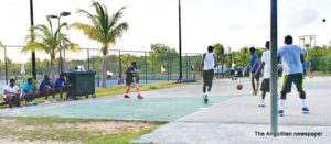 Basketball Court in Blowing Point