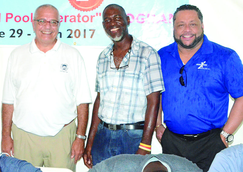 POOL WORKERS IN ANGUILLA BENEFIT FROM WORKSHOP