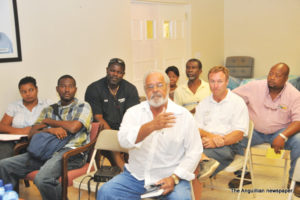 Mr. Conner and other Anguillian ferryboat operators