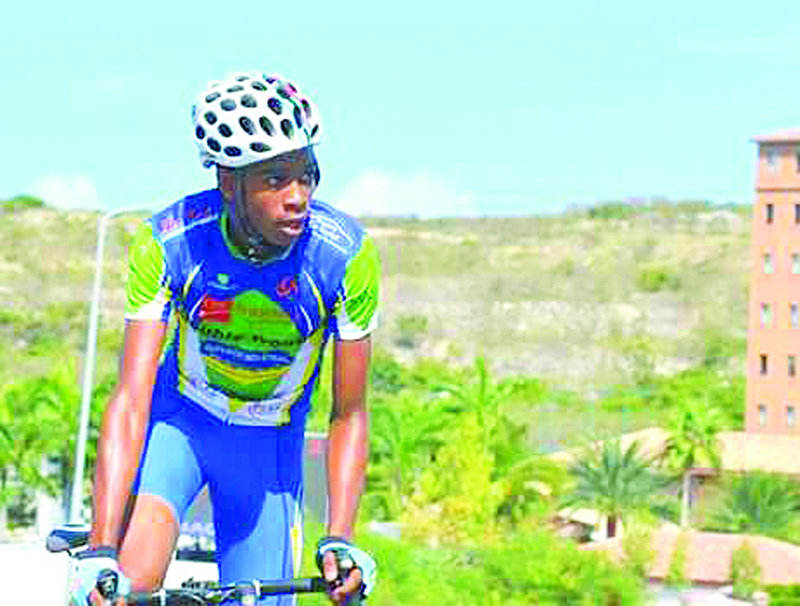 ZAMBEZI RICHARDSON WILL BE THE SOLE CYCLIST AT JUNIOR CARIBBEAN CYCLING CHAMPIONSHIPS IN BARBADOS