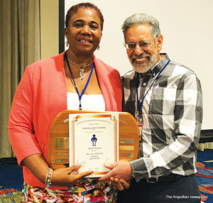 Nurse Janice Hodge and Mr. Peter Figueroa