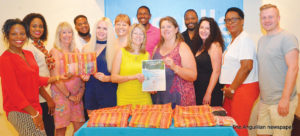 Representatives of Virgin Atlantic, Caribtours and the Anguilla Tourist Board