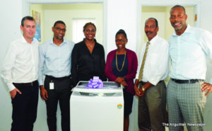 Presentation of washing machine to Girls' Home