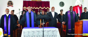 Members of the Clergy and the Maranatha Choir