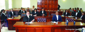 The Anguilla Supreme Court in session 