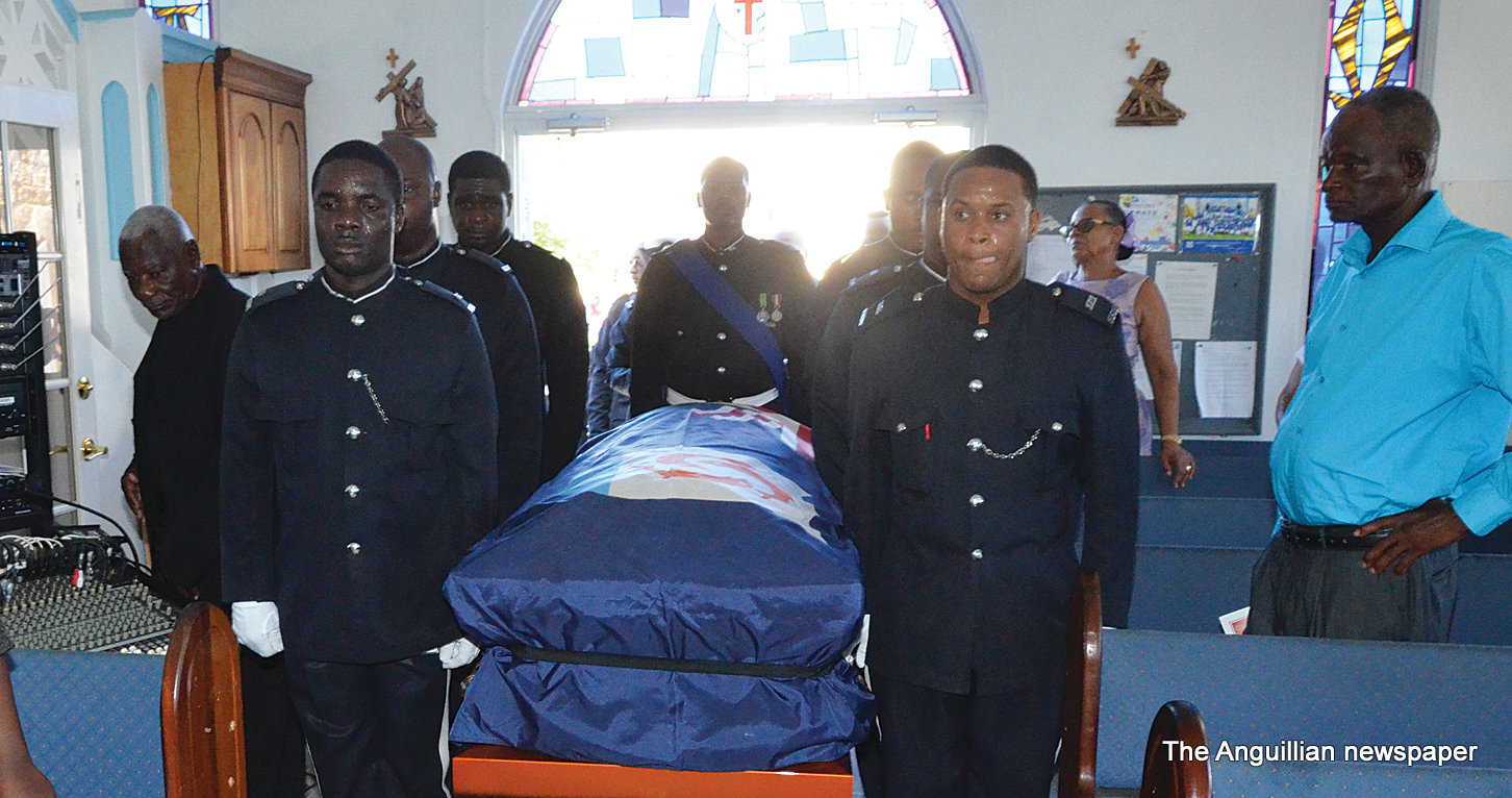 Anguilla Revolutionary Hero Accorded National Funeral The Anguillian Newspaper The Weekly