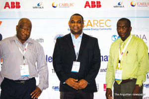 L-R: Mr. Sylvan Brooks, Mr. David Gumbs and Mr. Harold Ruan