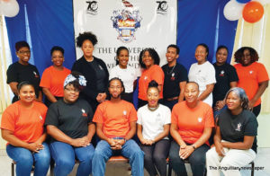 Some of the 2018 Graduating Students at the UWI Open Campus Anguilla