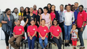 Spelling Bee participants and Supporters from Anguilla 