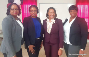 L-R: Cleonette Lake, Andrea Brown, Tameika Fleming  and Keischa Brooks