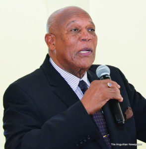 Chief Minister, Mr. Victor Banks 