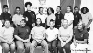 Some of the 2018 Graduating Students at the UWI Open Campus Anguilla