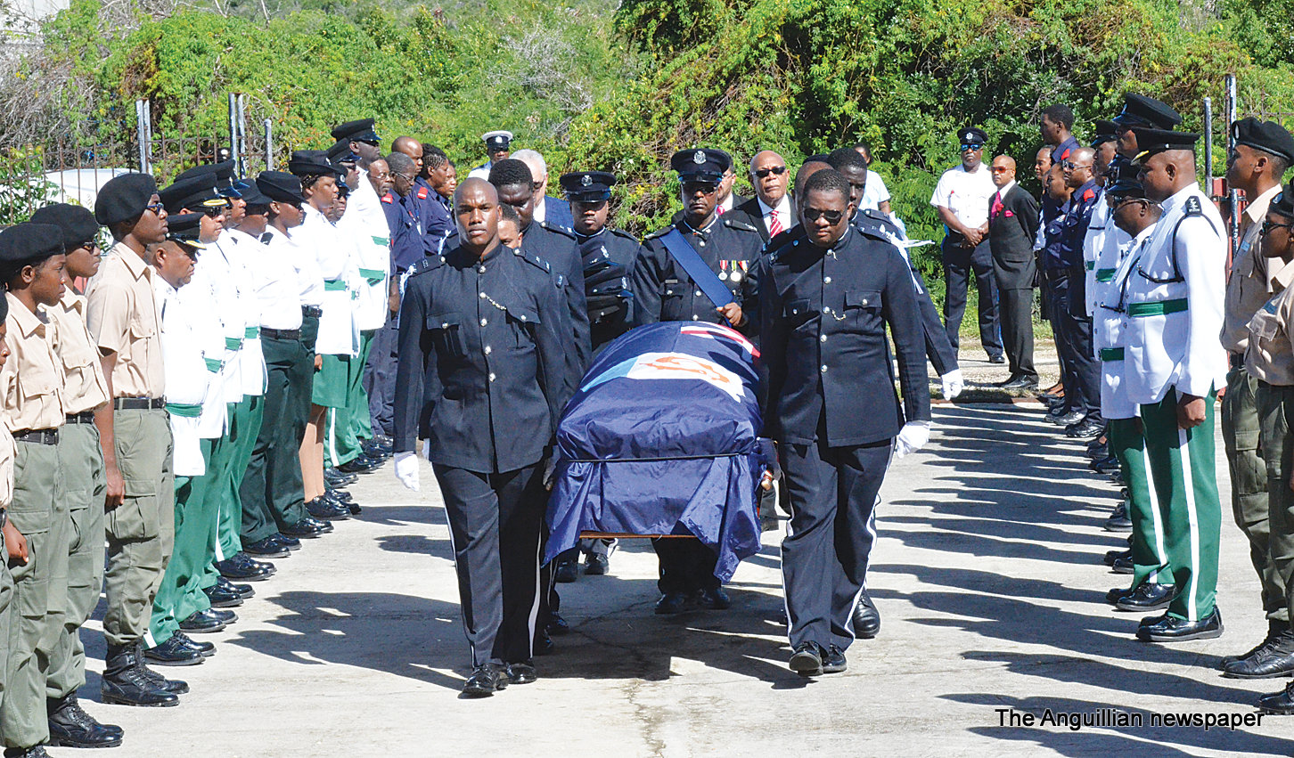 LARGE CROWD AT NATIONAL FUNERAL FOR SPEAKER LEROY ROGERS