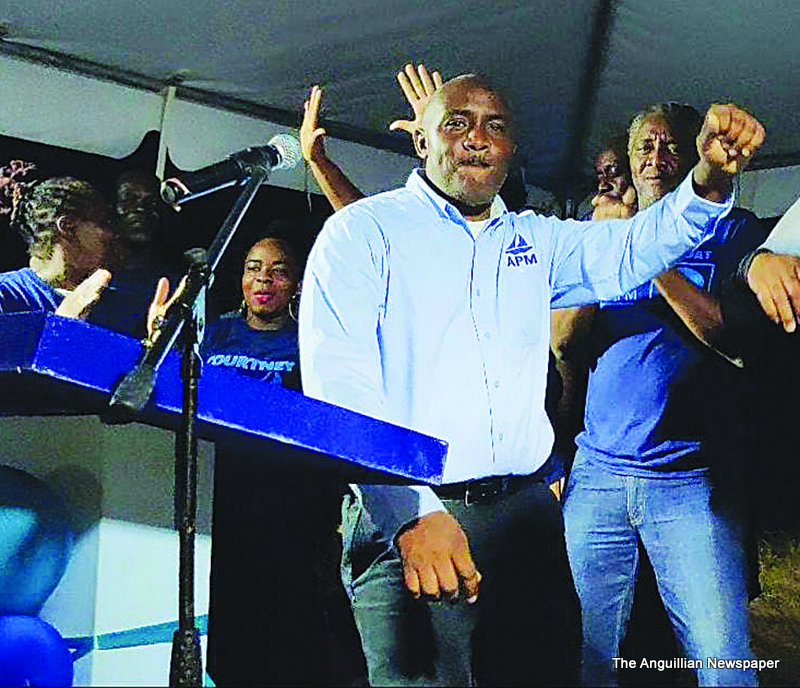 ANGUILLA PROGRESSIVE MOVEMENT ON THE CAMPAIGN TRAIL The