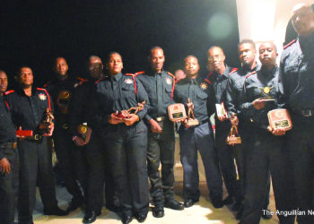 ANGUILLA FIRE FIGHTERS AWARDED AT GOVERNOR’S RESIDENCE