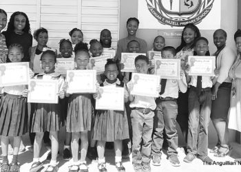Adrian T. Hazell Primary School celebrates “Readers of the Month”