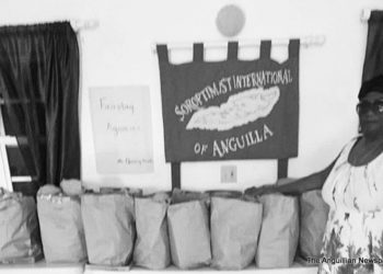 THE RESPONSE OF THE SOROPTIMIST CLUB OF ANGUILLA TO THE COVID -19 PANDEMIC PROJECT 1: SECOND DELIVERY OF  FOOD BAGS
