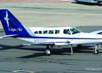 CAPE AIR SAYS COVID-19 STOPS TRAVEL SERVICE TO ANGUILLA
