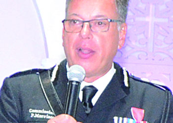 Commissioner Paul Morrison Police  Week Address at Church Service